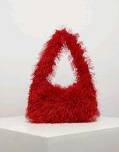 Load image into Gallery viewer, Fuzzy Fur Handbag (Red)
