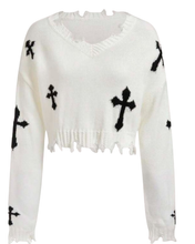 Load image into Gallery viewer, Chrome Cross Crop
