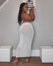 Load image into Gallery viewer, Mesh Runched Skirt

