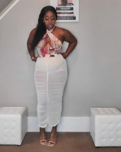 Load image into Gallery viewer, Mesh Runched Skirt
