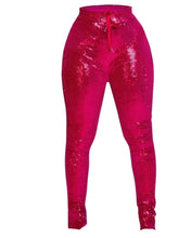 Load image into Gallery viewer, Sequins Cross Top (Pink)
