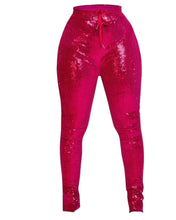Load image into Gallery viewer, Sequins Joggers (Pink)
