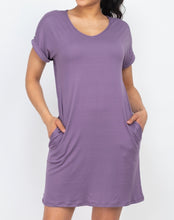 Load image into Gallery viewer, Amanda Pocket Dress (Lavender)
